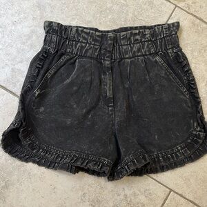 Sea New York black distressed shorts 6